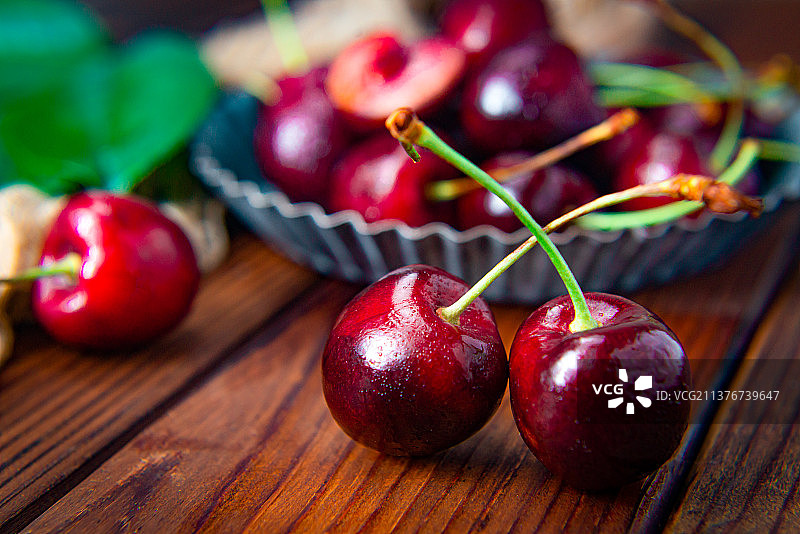 车厘子 场景图图片素材