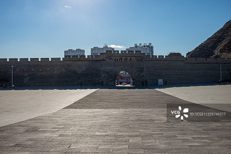 河北张家口大境门风景区图片素材