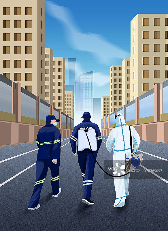 社区抗疫图片素材