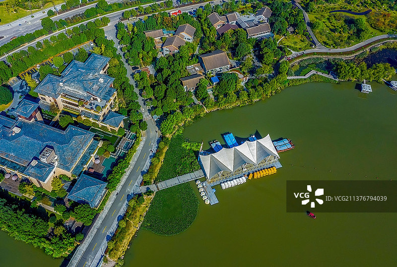 【临海灵湖】浙江台州临海市图片素材