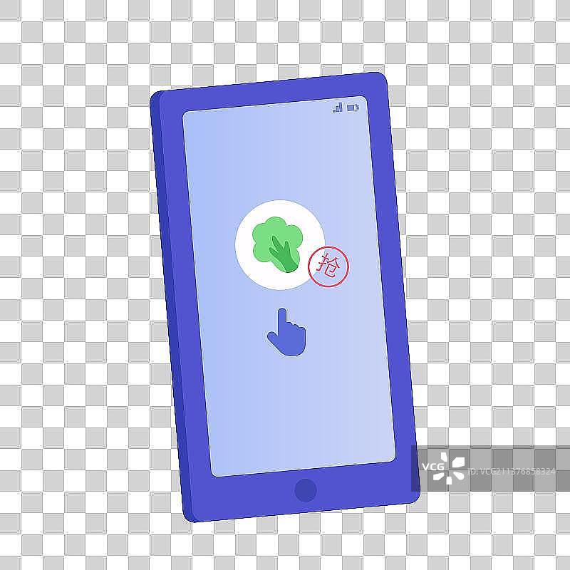 全民蹲点手机应用抢购蔬菜图片素材