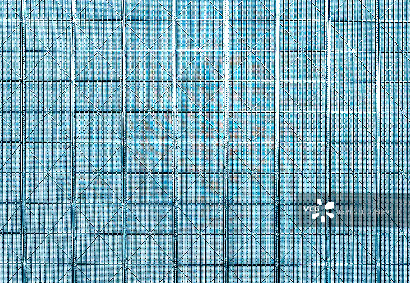 钢铁结构的外立面图片素材