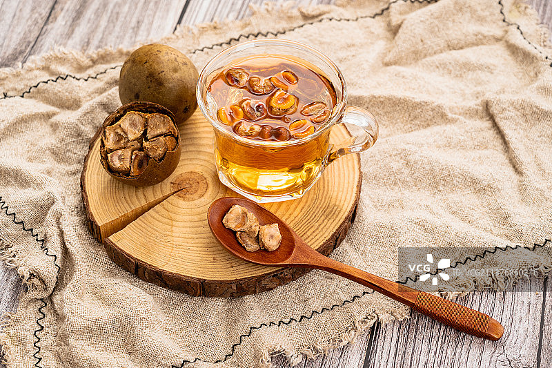 药食同源清肺润喉罗汉果茶图片素材