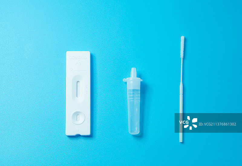 新冠病毒抗原自测图片素材