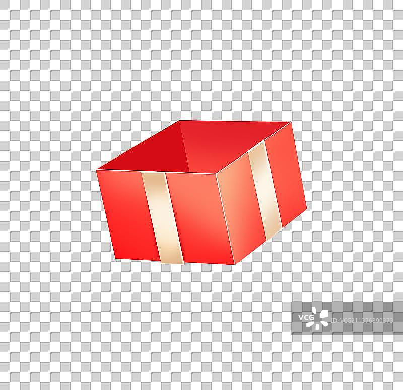 红色的盒子图片素材