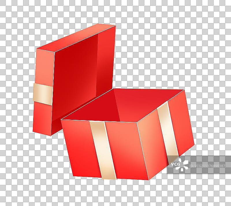 红色的盒子图片素材