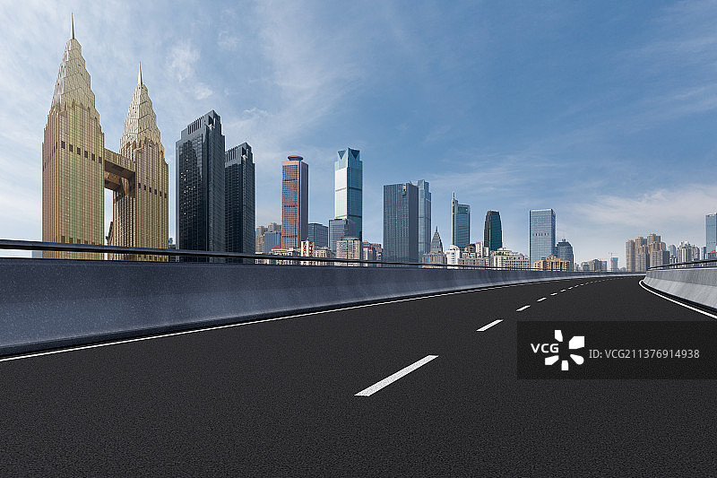 城市风景与公路交通道路图片素材