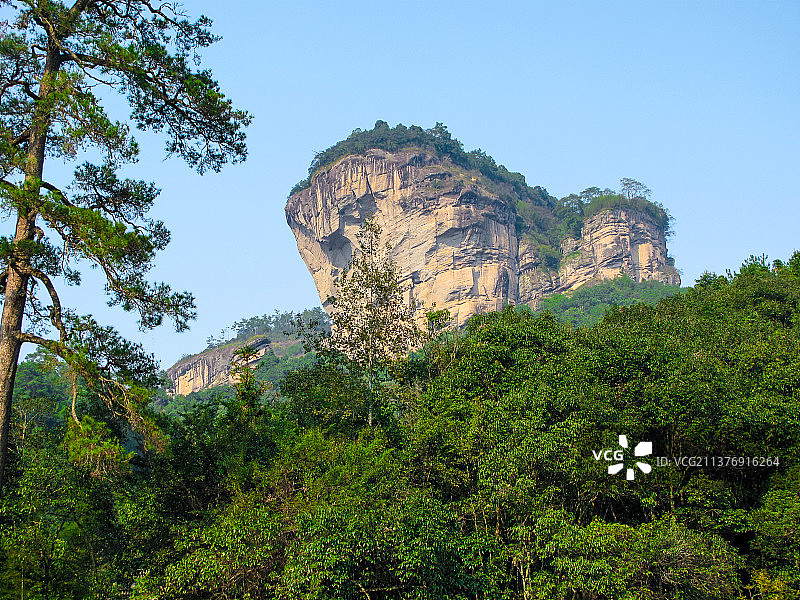 武夷山大王峰图片素材