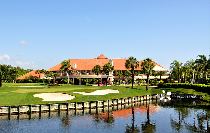 高尔夫俱乐部图片素材