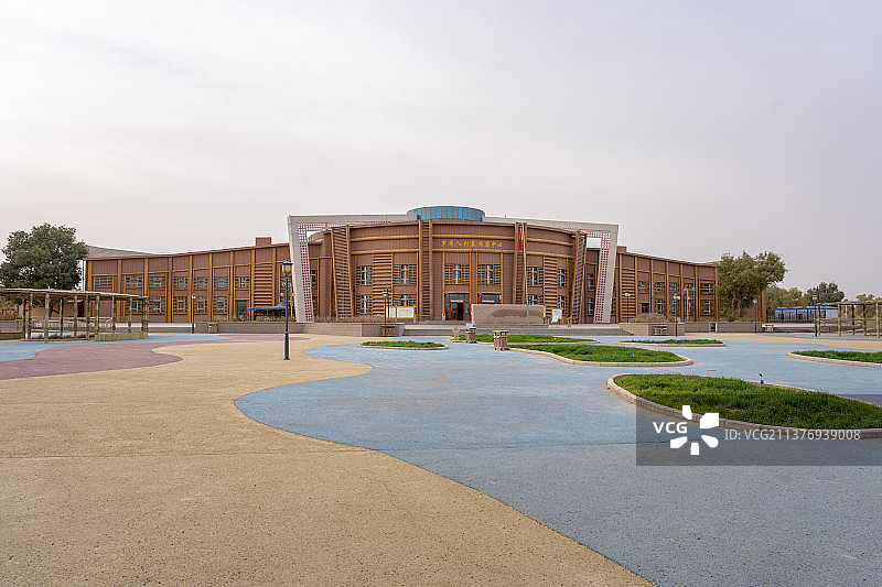 新疆罗布人村寨图片素材