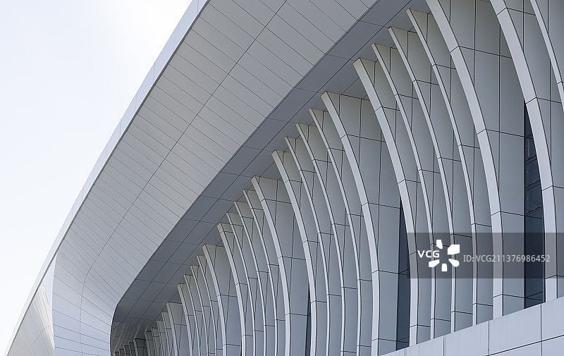 建筑的艺术线条图片素材