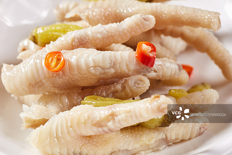 粤菜泡椒凤爪菜品图片素材