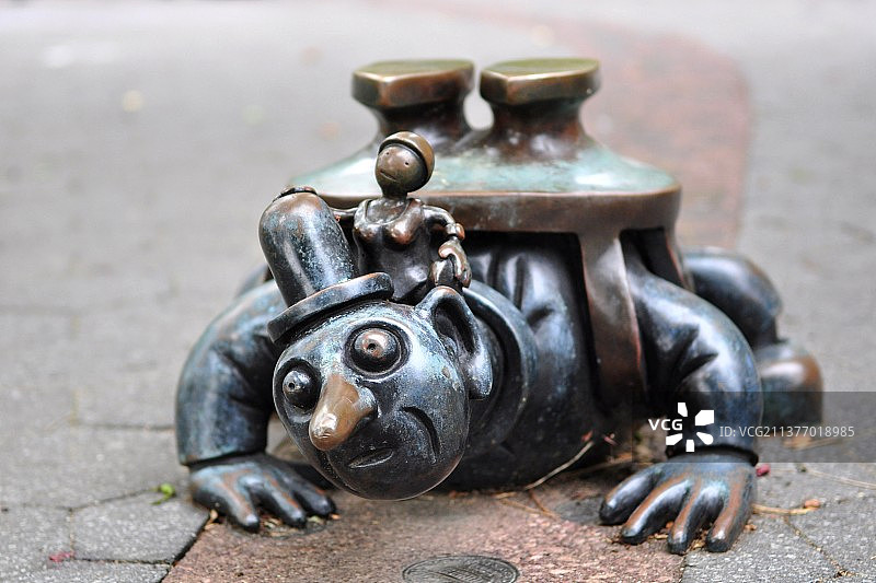 街头雕塑图片素材