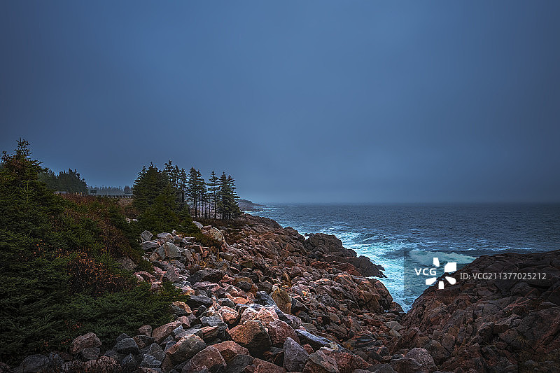 海边清晨图片素材