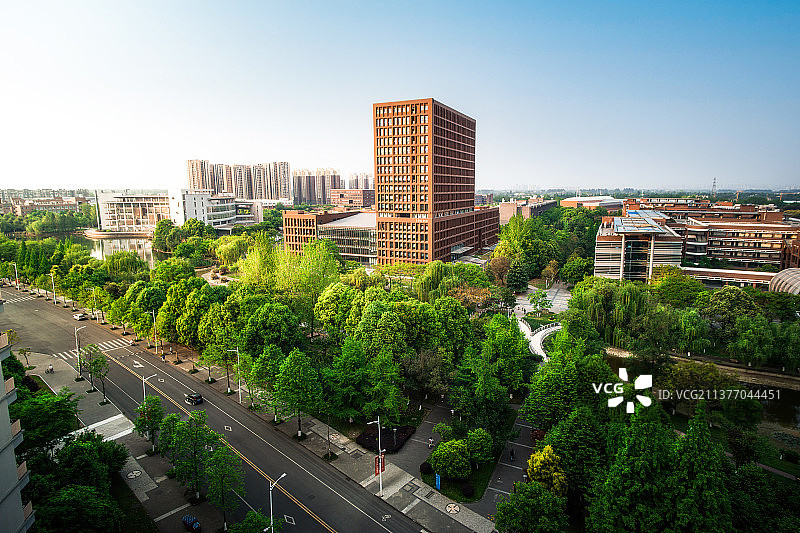 西南交大校园风光图片素材
