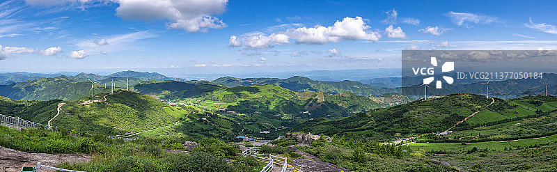 浙江金华东白山自然风光图片素材