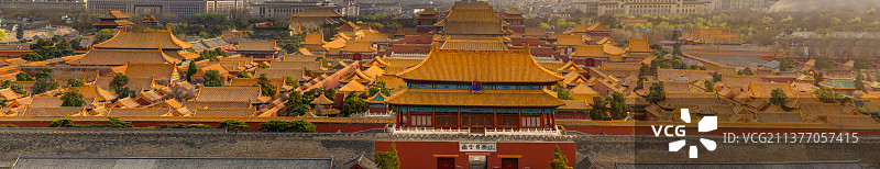 故宫全景接片图片素材