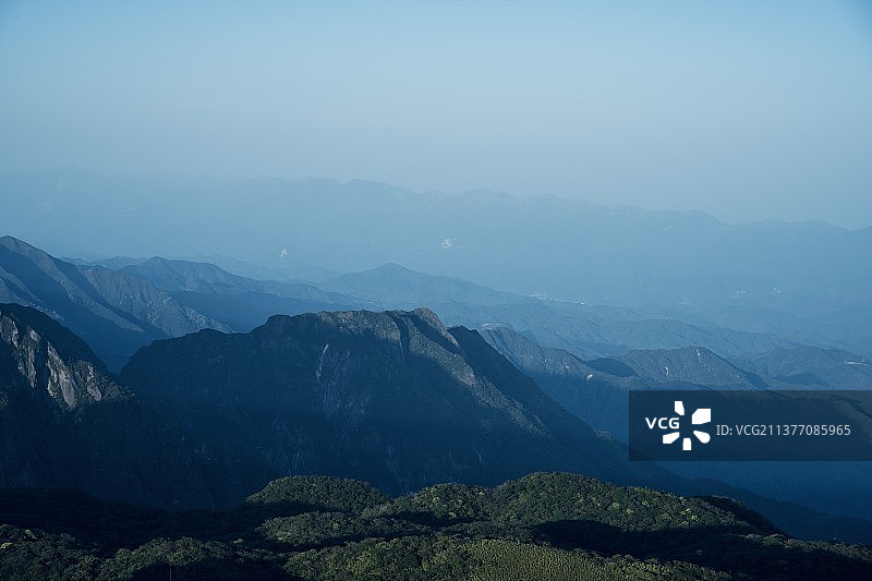 广西桂林猫儿山风光图片素材