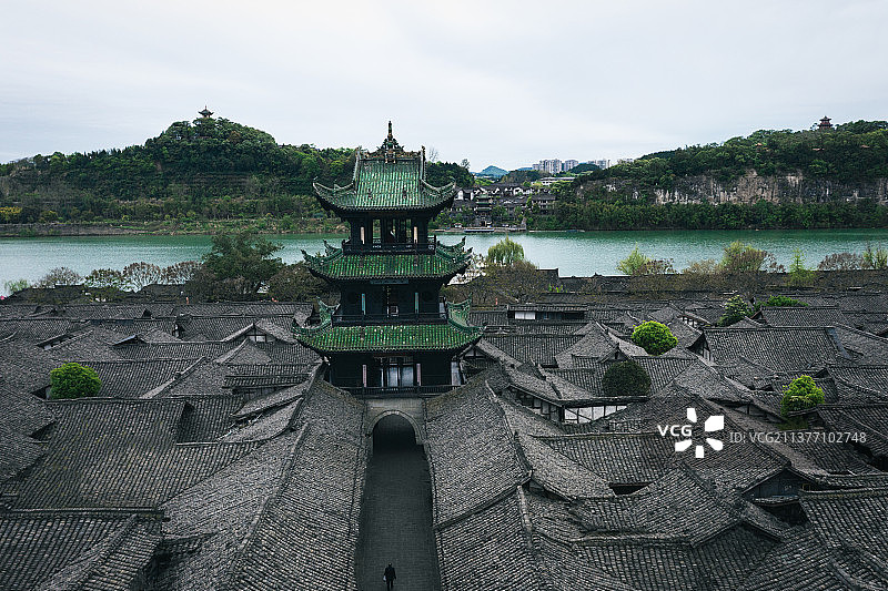 阆中古城图片素材