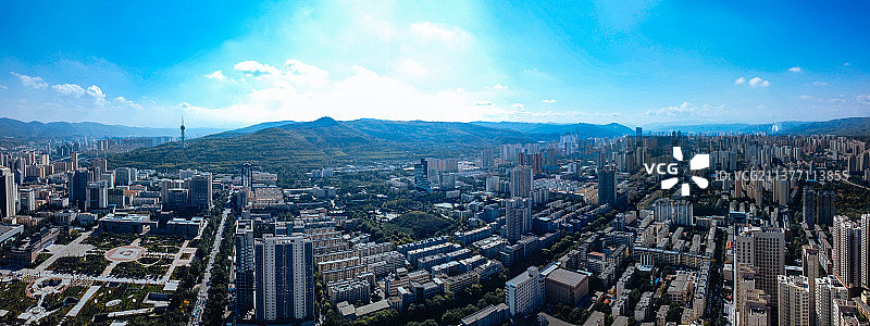 西宁 城西区 胜利路 人民公园 国贸大厦 锦绣江南 新宁桥 秀水路图片素材