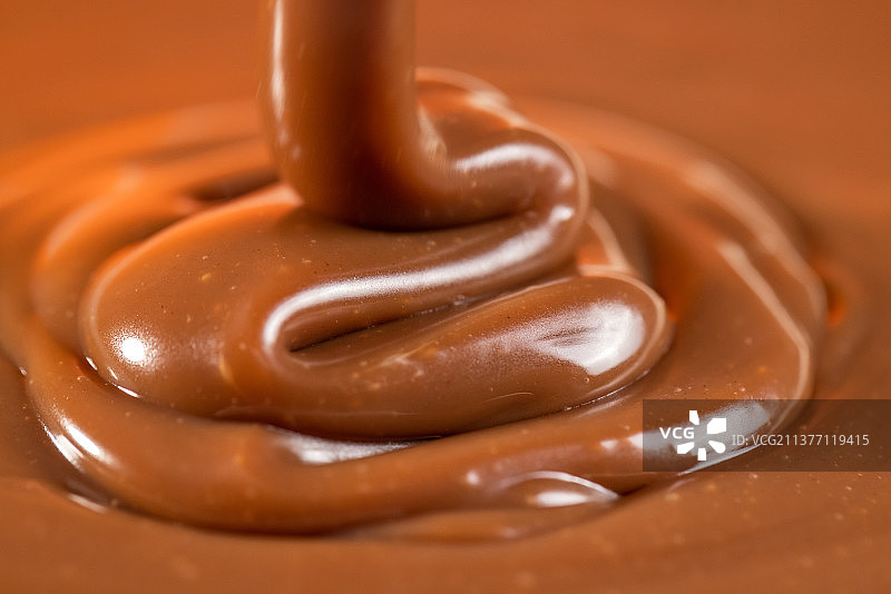 制作融化的巧克力图片素材