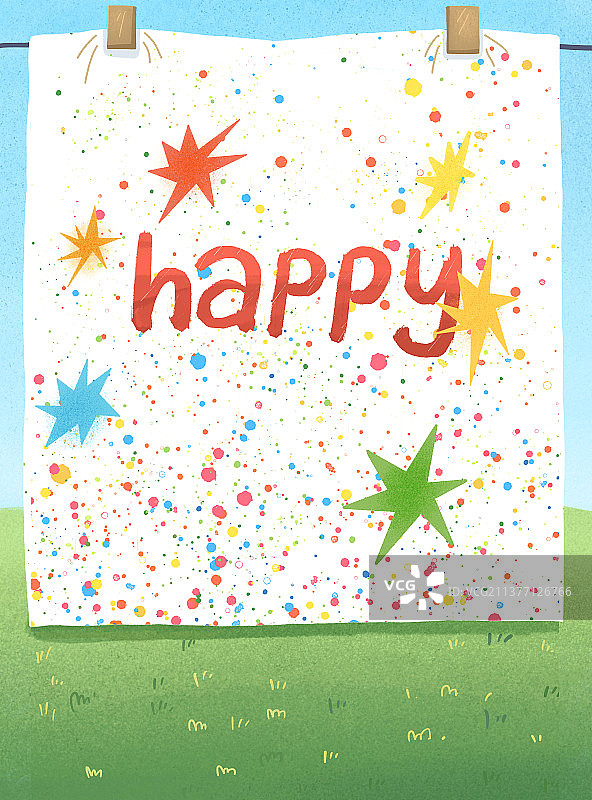 草坪上的画布图片素材