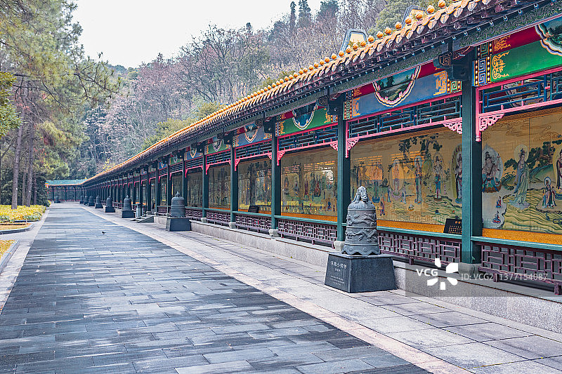 杭州萧山东方文化园景区风景建筑图片素材