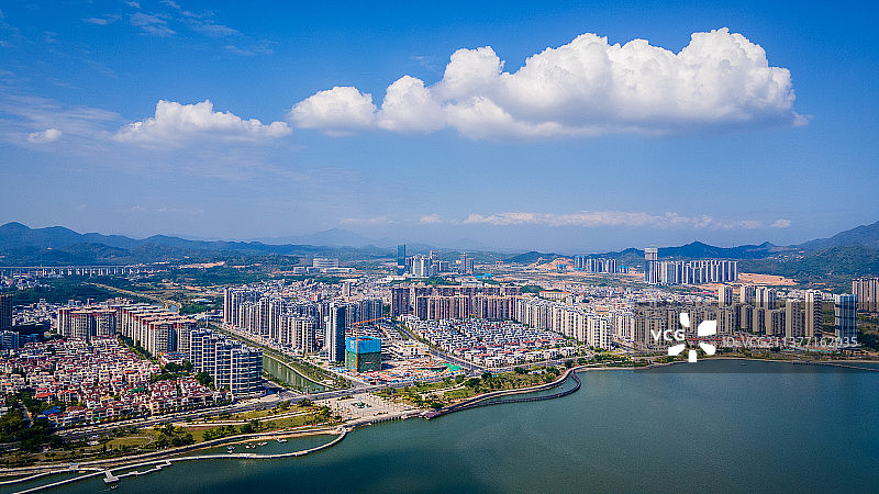 汕尾品清湖新区风景图片图片素材