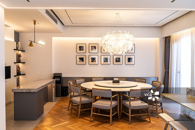 高级典雅的餐厅图片素材