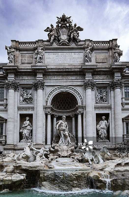 罗马许愿池图片素材