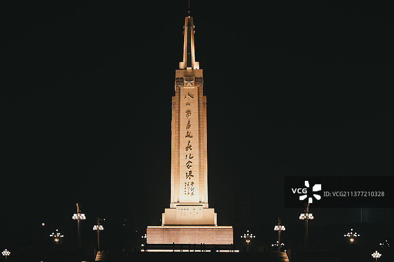 南昌八一纪念碑图片素材