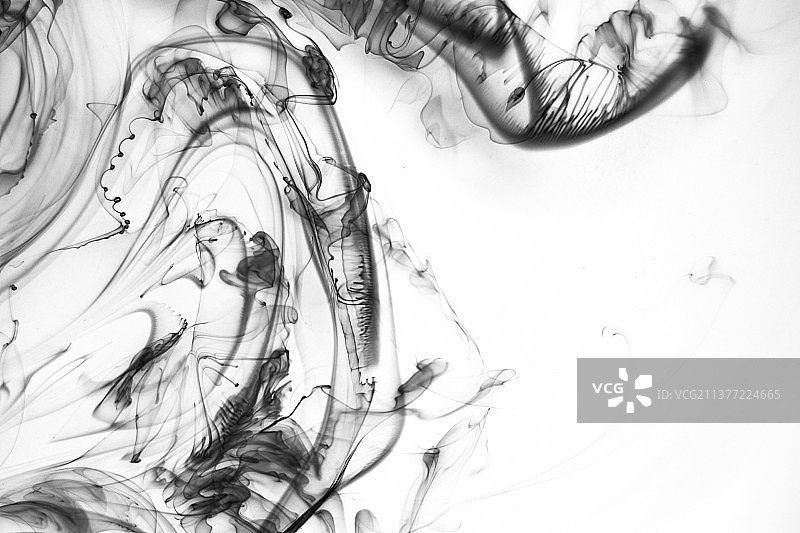 中国风抽象水墨流动肌理图图片素材