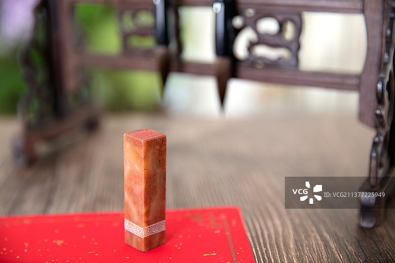 中国传统篆刻印章艺术图片素材