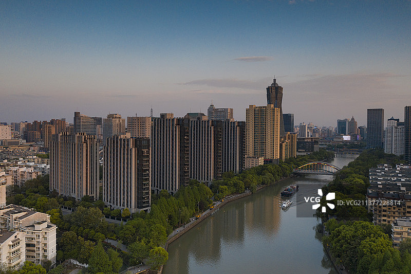 杭州拱墅大运河西湖文化广场图片素材