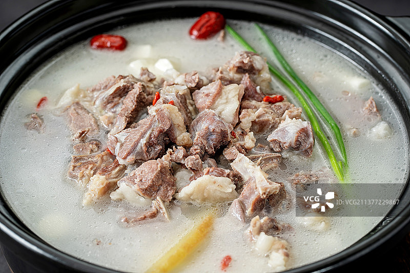 羊肉砂锅图片素材