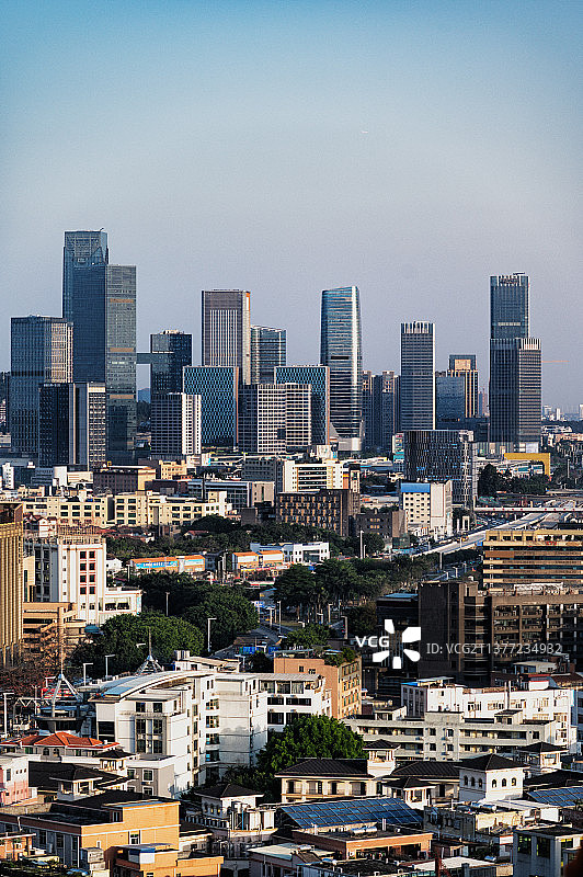 广州番禺南村万博cbd图片素材