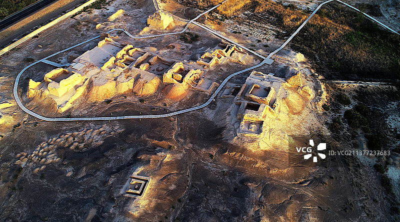 西域三十六国遗址图片素材