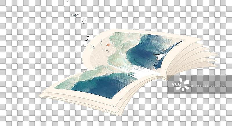 森系插画图片素材