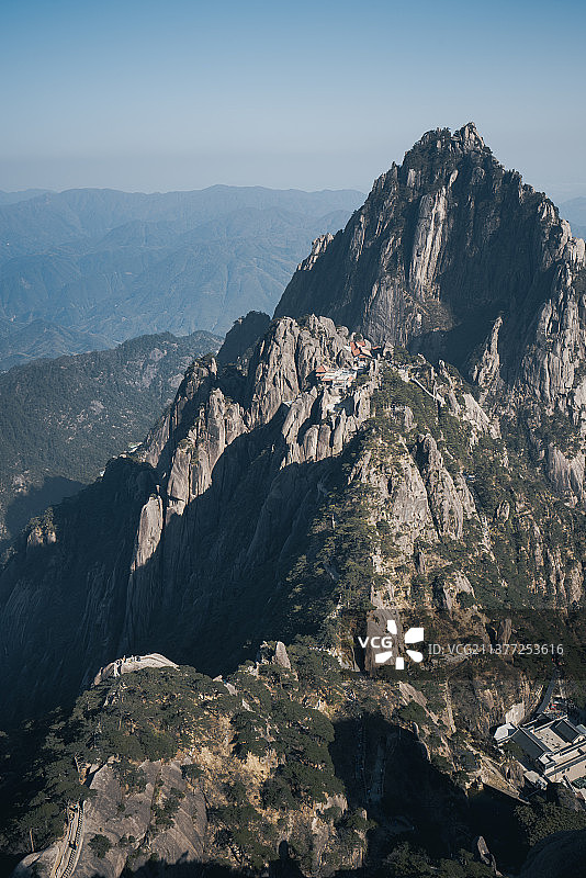 中国四大名山 黄山 风光图片素材