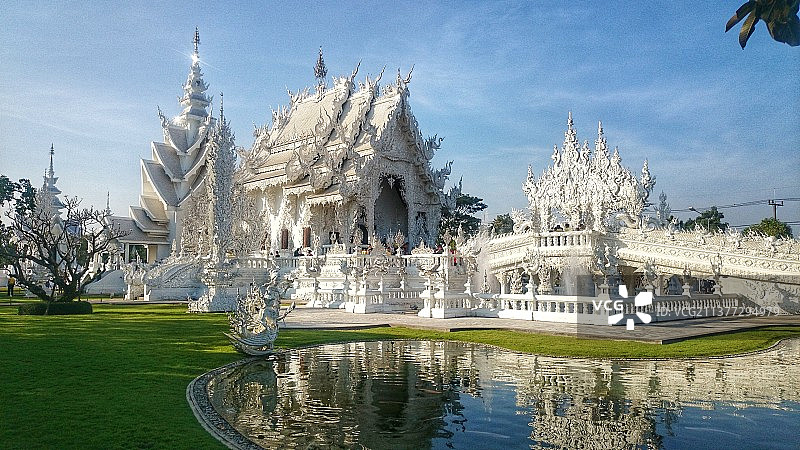 泰国清莱白庙 Wat Rong Khun图片素材