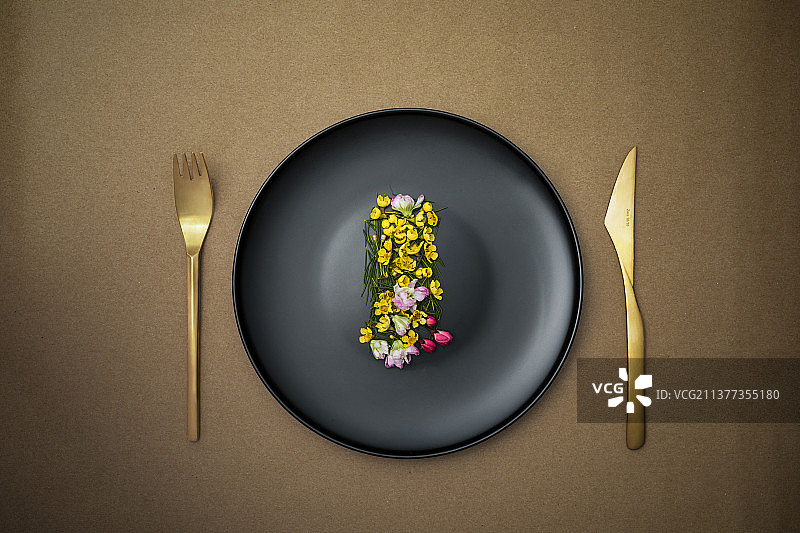 春天的餐桌图片素材