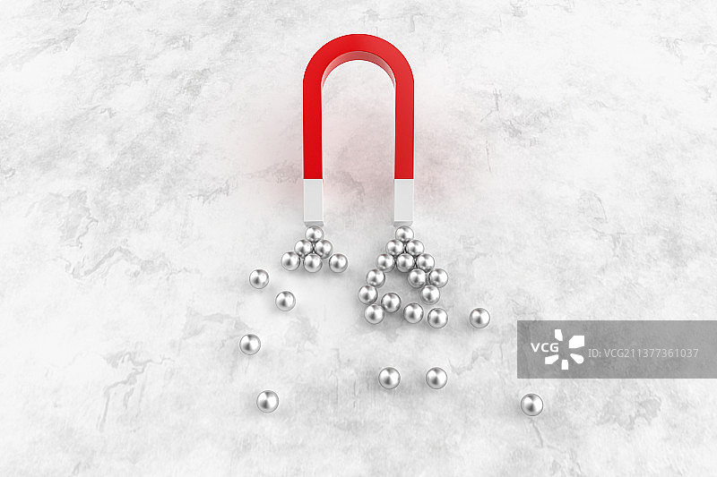 三维图形，球，磁铁，背景，图片素材