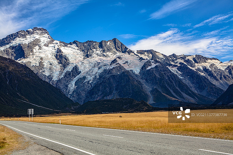 库克山脉沿途图片素材