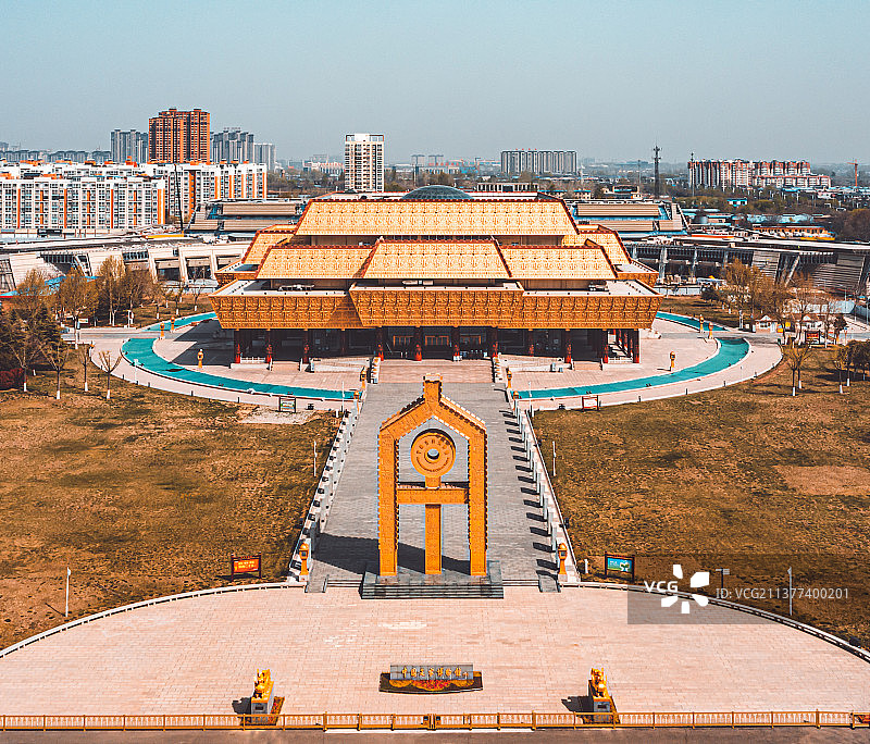 国家文字博物馆#甲骨文#航拍图片素材