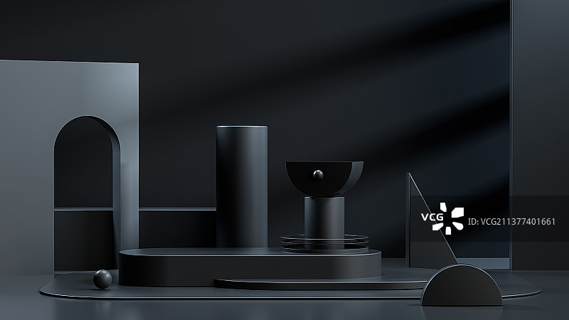 3D背景模拟场景产品背景图片素材