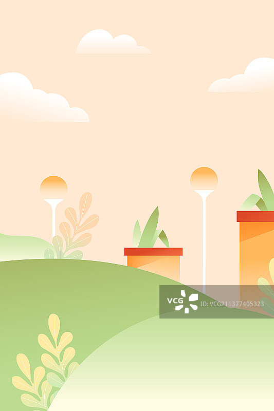 卡通病毒打疫苗医药口罩防护志愿者社区看病挂号门诊疫情医疗健康户外居家隔离核酸检测报告渐变矢量插画图片素材