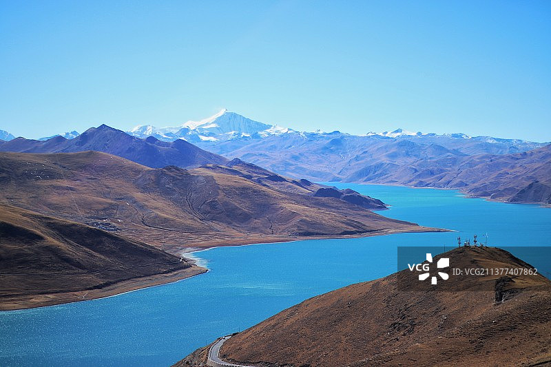 西藏三大圣湖图片素材