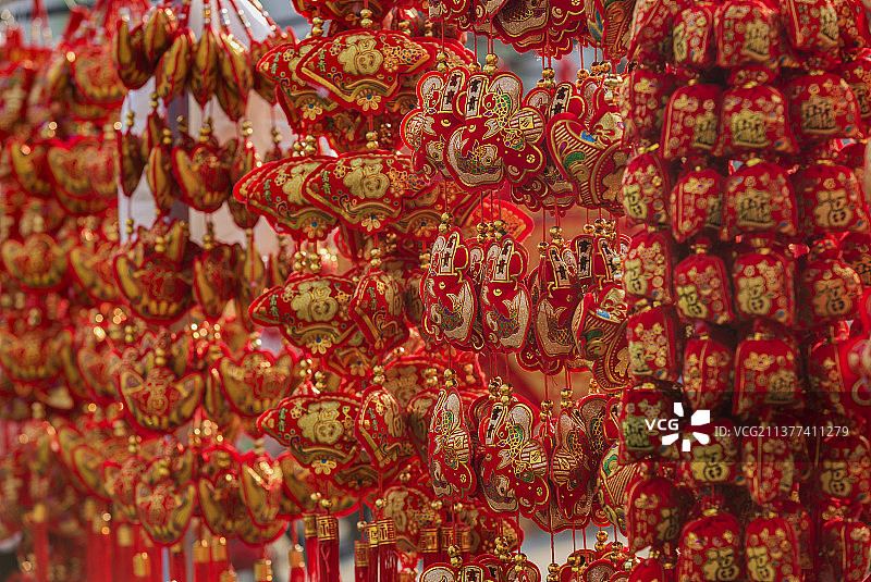 中国红  喜庆福图片素材