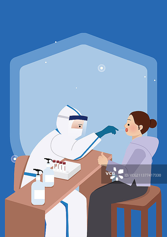 核酸检测图片素材