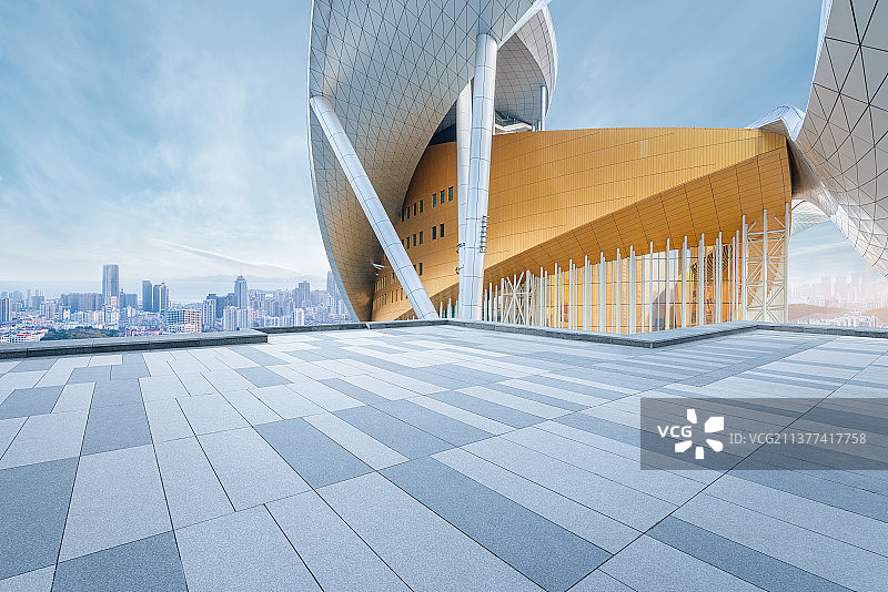 剧院建筑广场图片素材